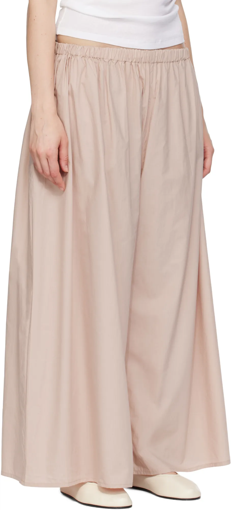 Wide-Leg Casual Pants