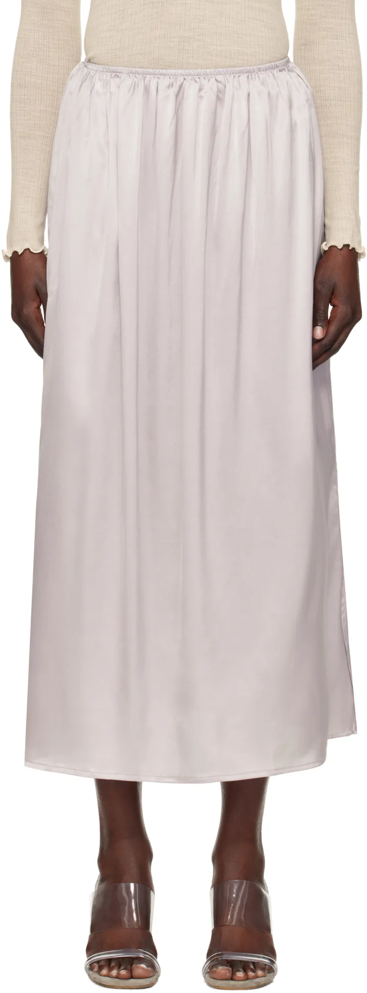 Elastic Waist Skirt