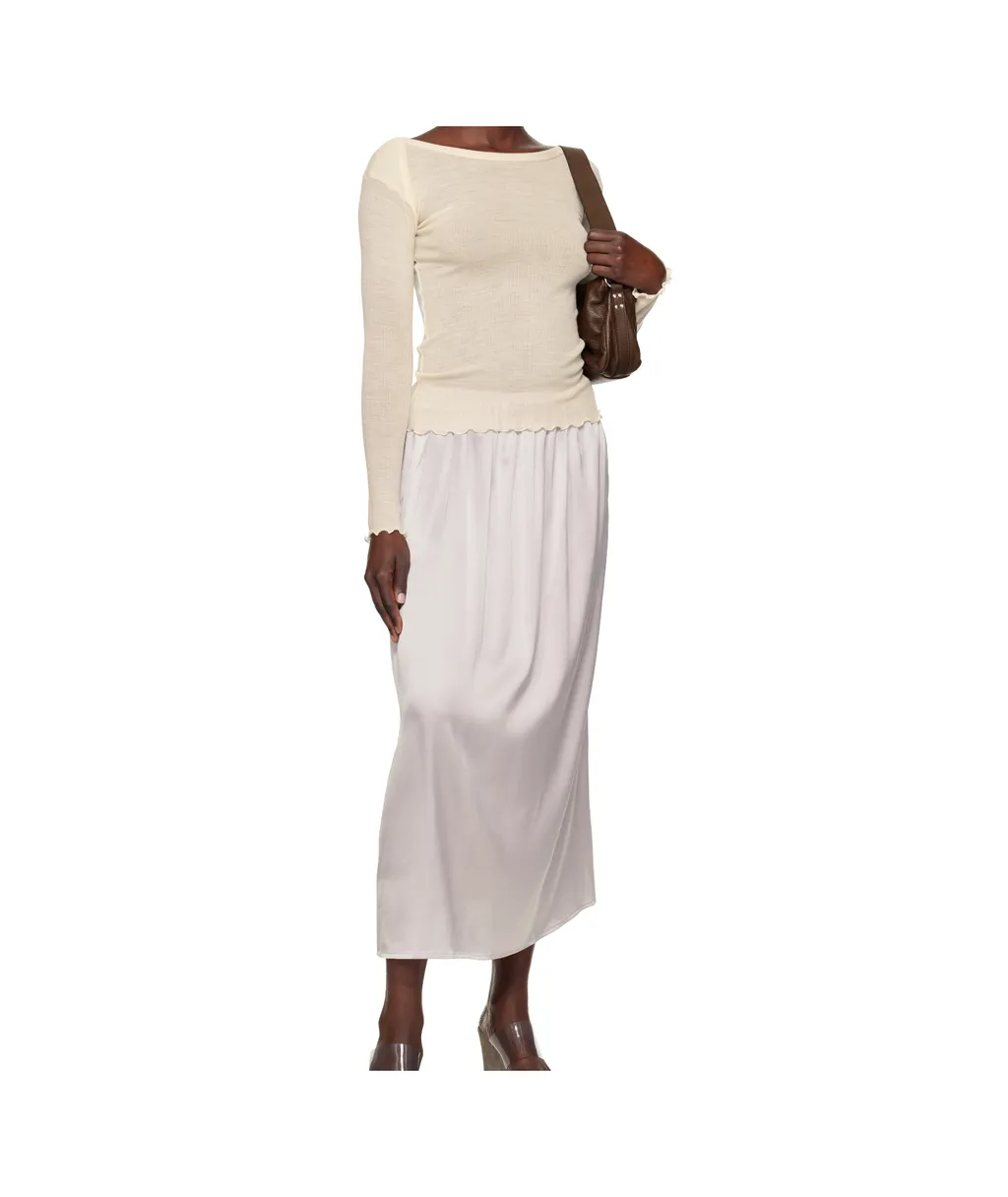 Elastic Waist Skirt