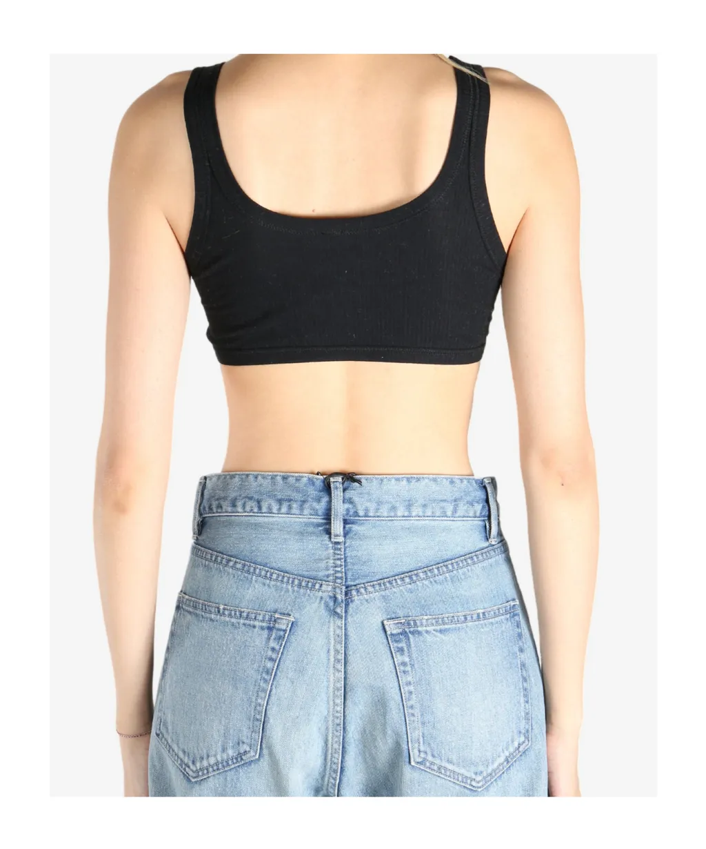 Ribbed Crop Top