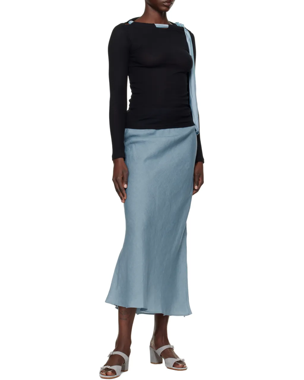 Elastic Waist Skirt