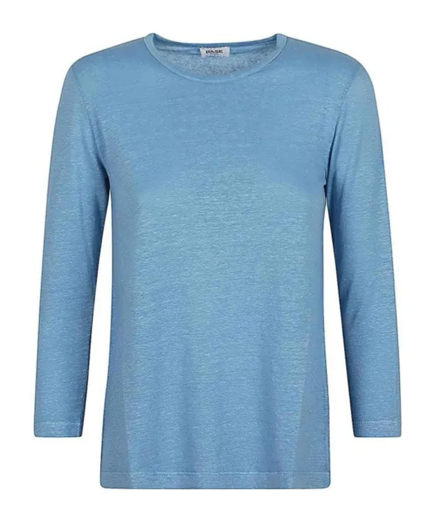 Plain Jersey Long-Sleeved T-Shirt