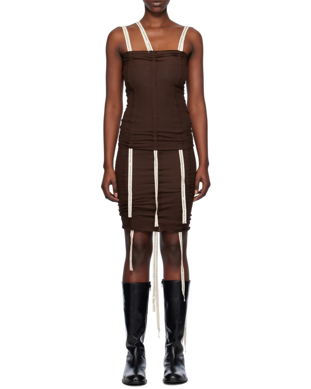 Belted Design Vest