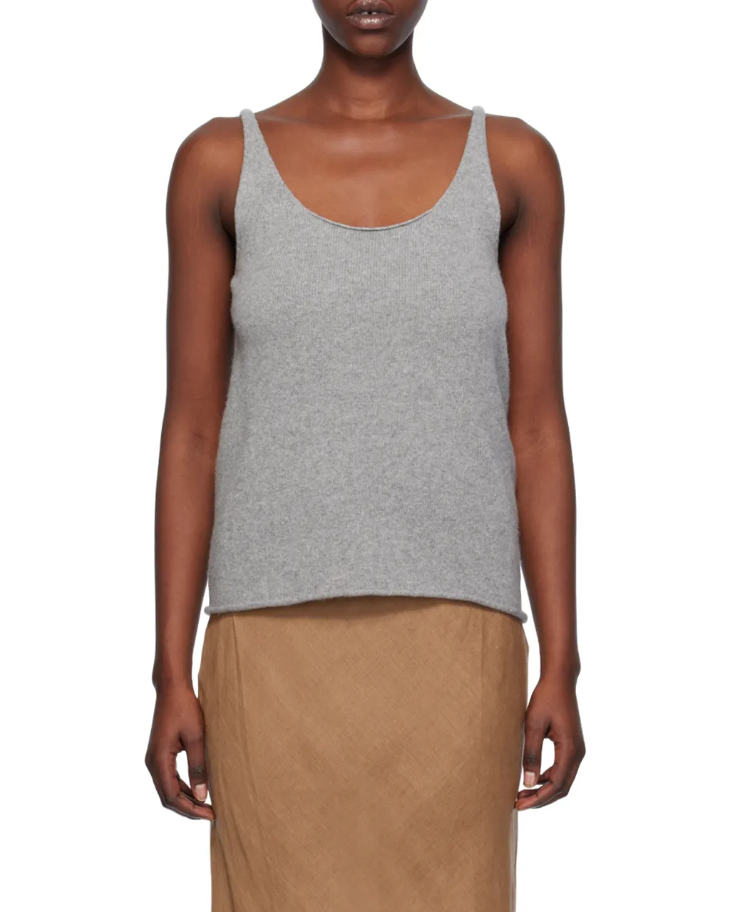 Curled Design Vest