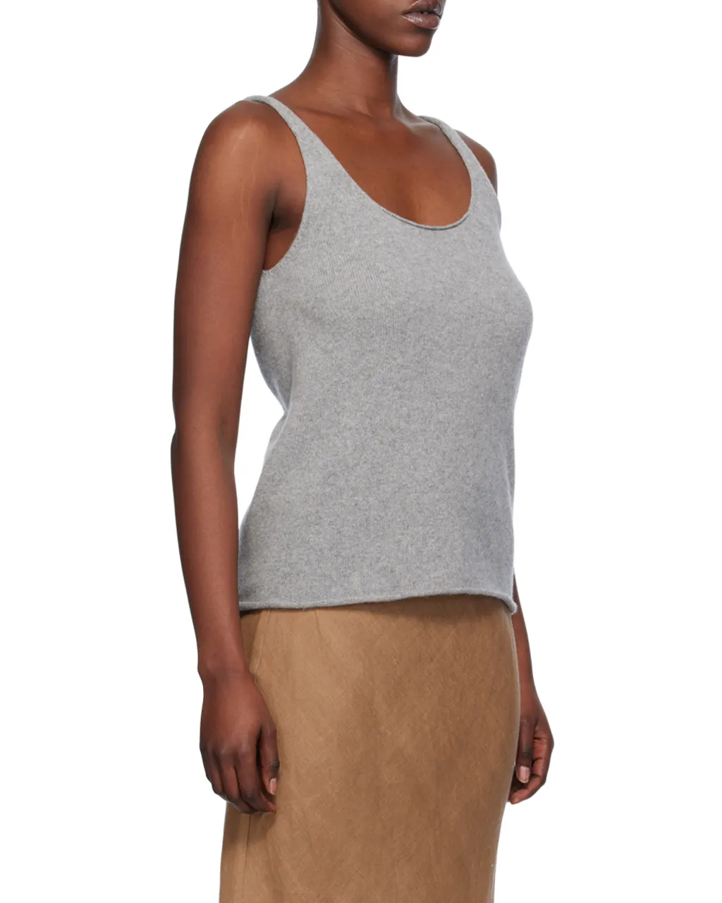 Curled Design Vest