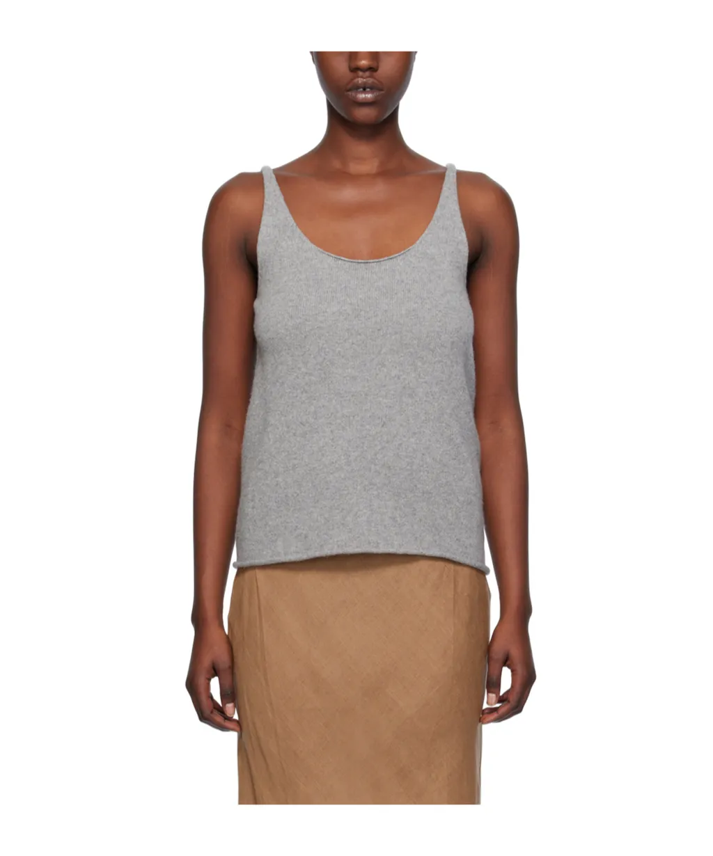 Curled Design Vest