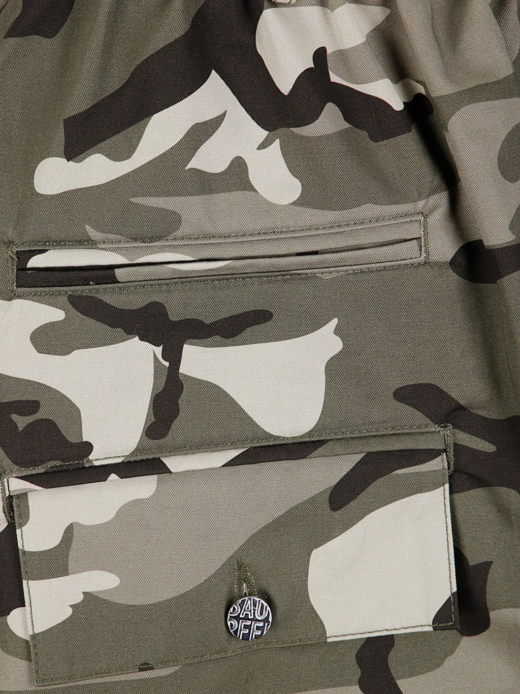Camouflage Print Skirt
