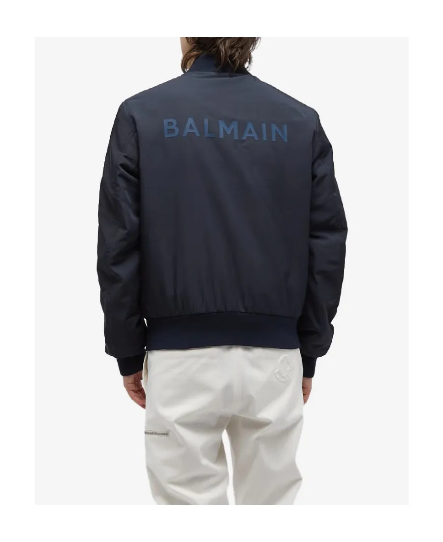Logo Patch Zip-Up Jacket