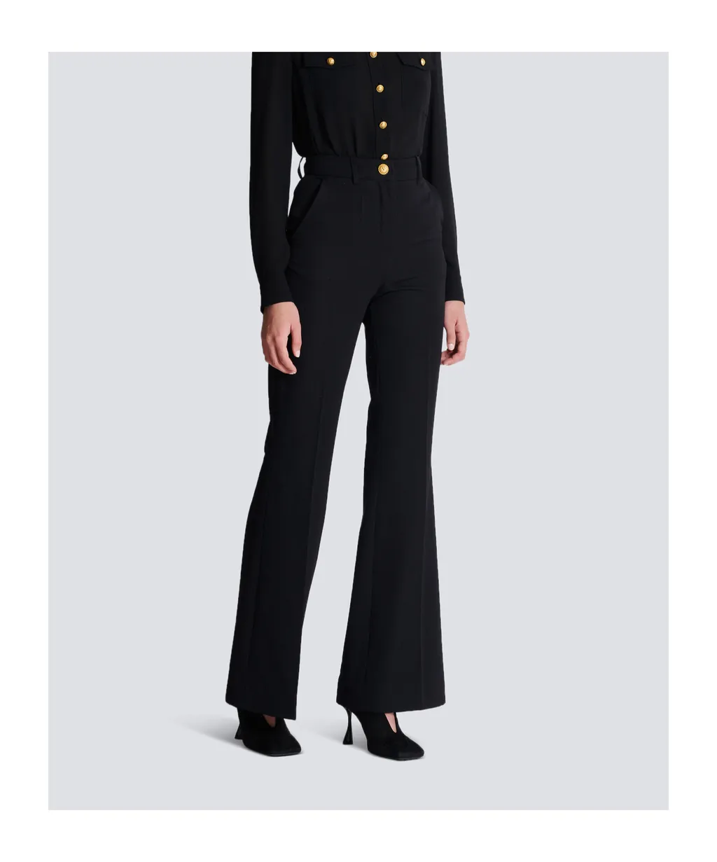 Flared Tailored Trousers