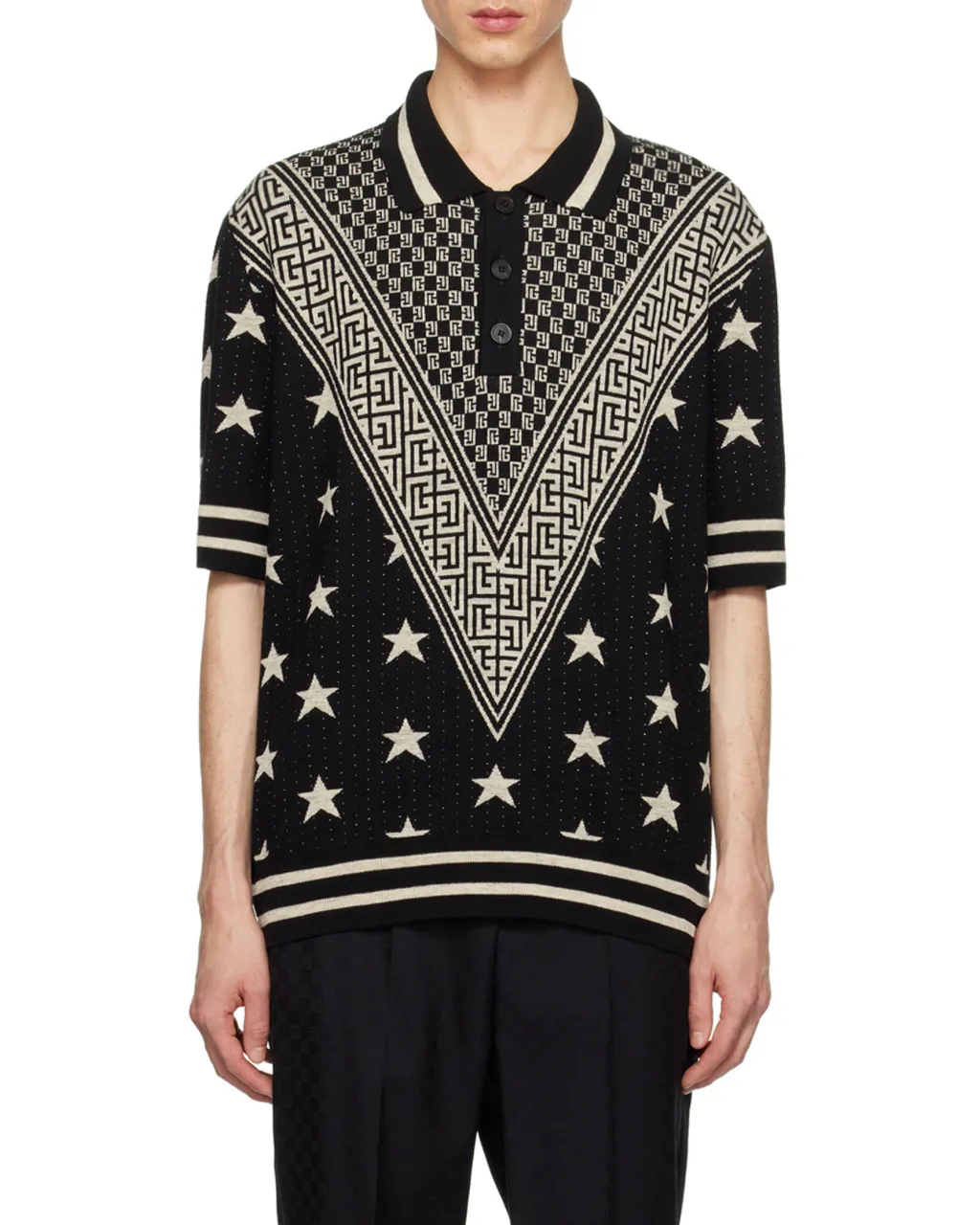 Monogram Stars Polo Shirt