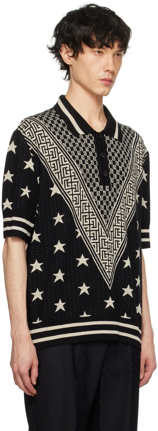 Monogram Stars Polo Shirt