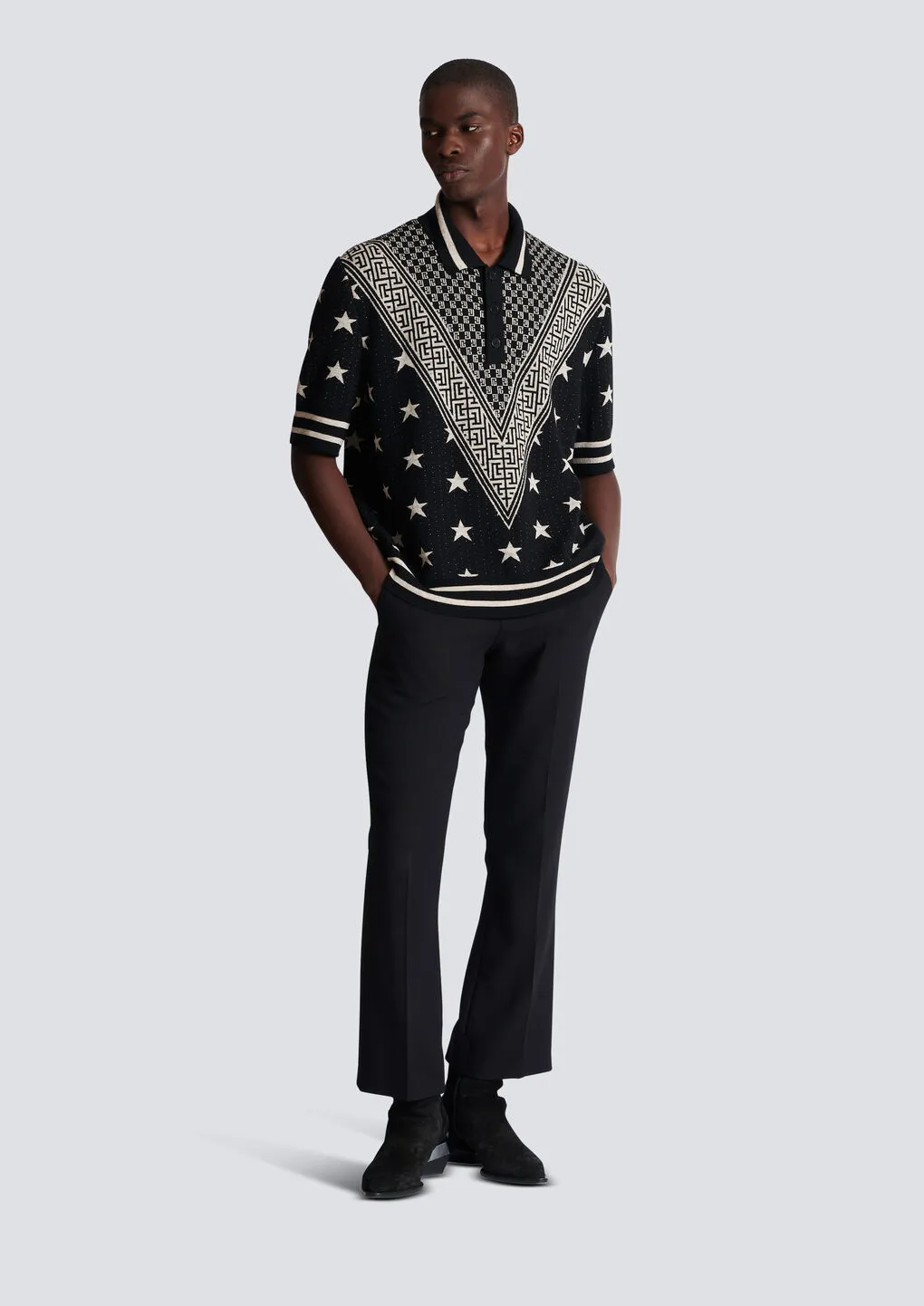 Monogram Stars Polo Shirt