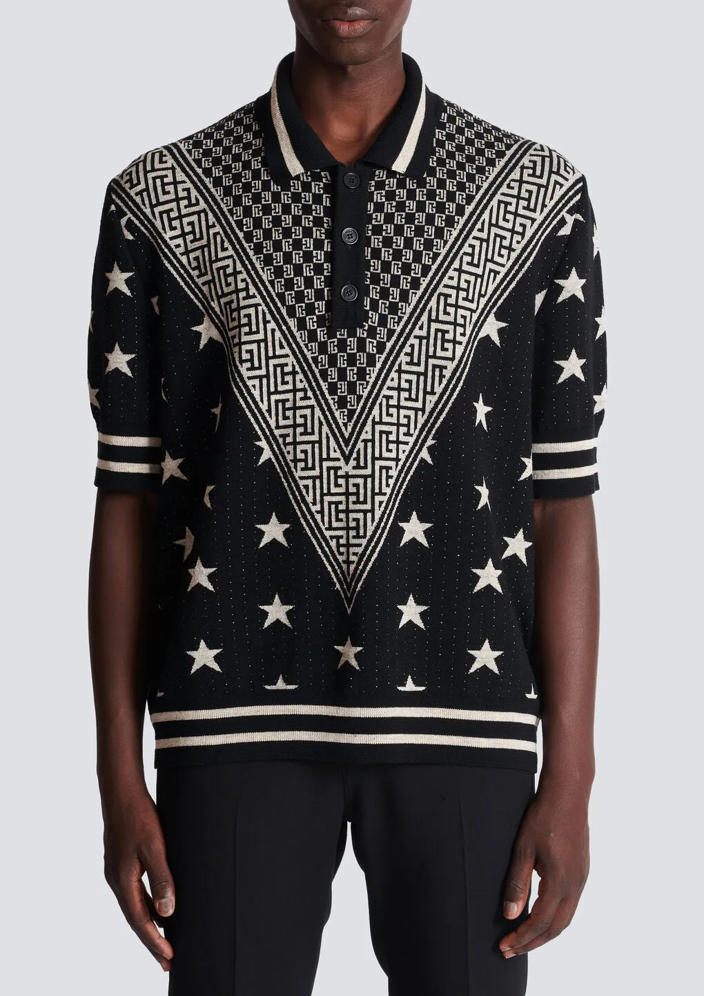 Monogram Stars Polo Shirt