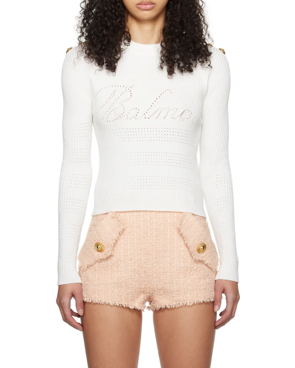 Signature Logo-Embellished Crewneck Jumper