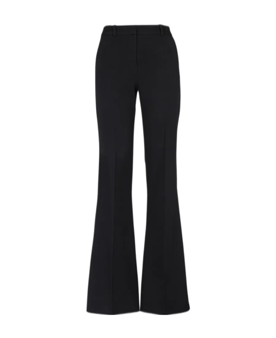 Creases Flared Trousers