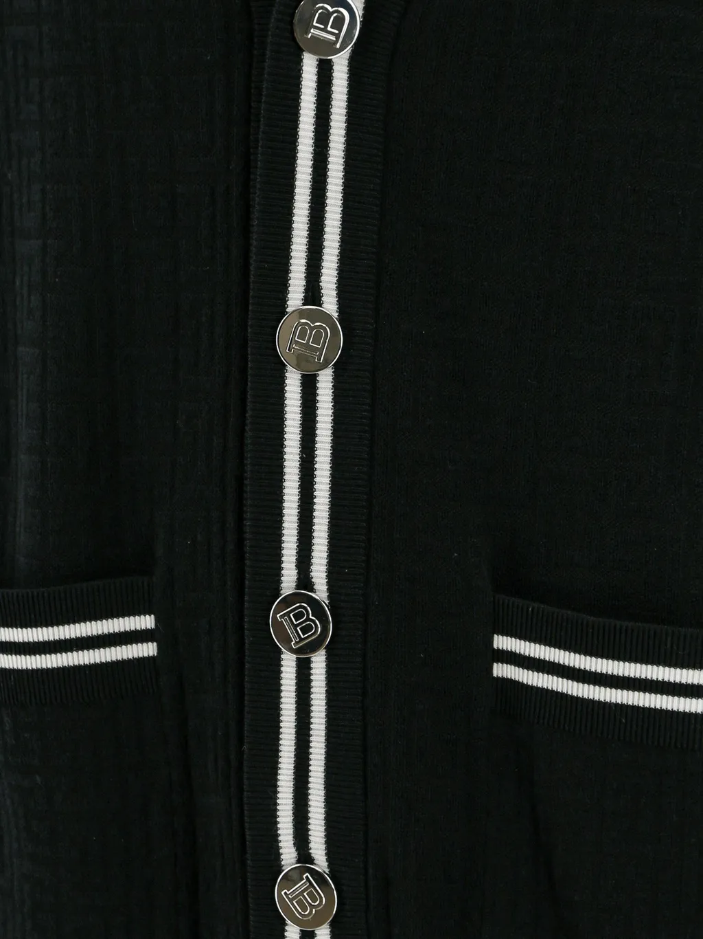 Logo Button Knitted Cardigan