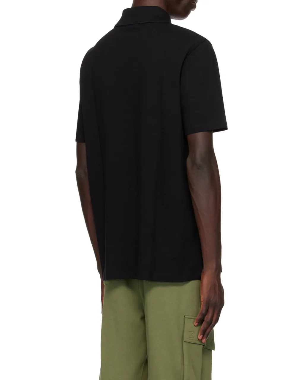 Logo Embroidered Short-Sleeved Polo Shirt