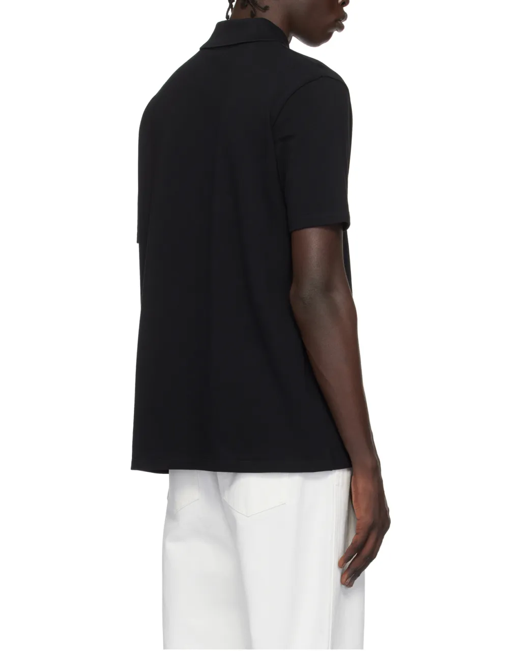 Logo Embroidered Short-Sleeved Polo Shirt
