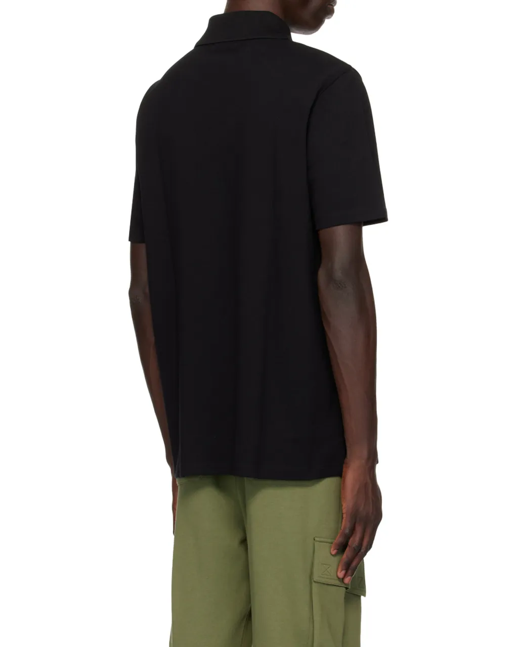 Logo Embroidered Short-Sleeved Polo Shirt