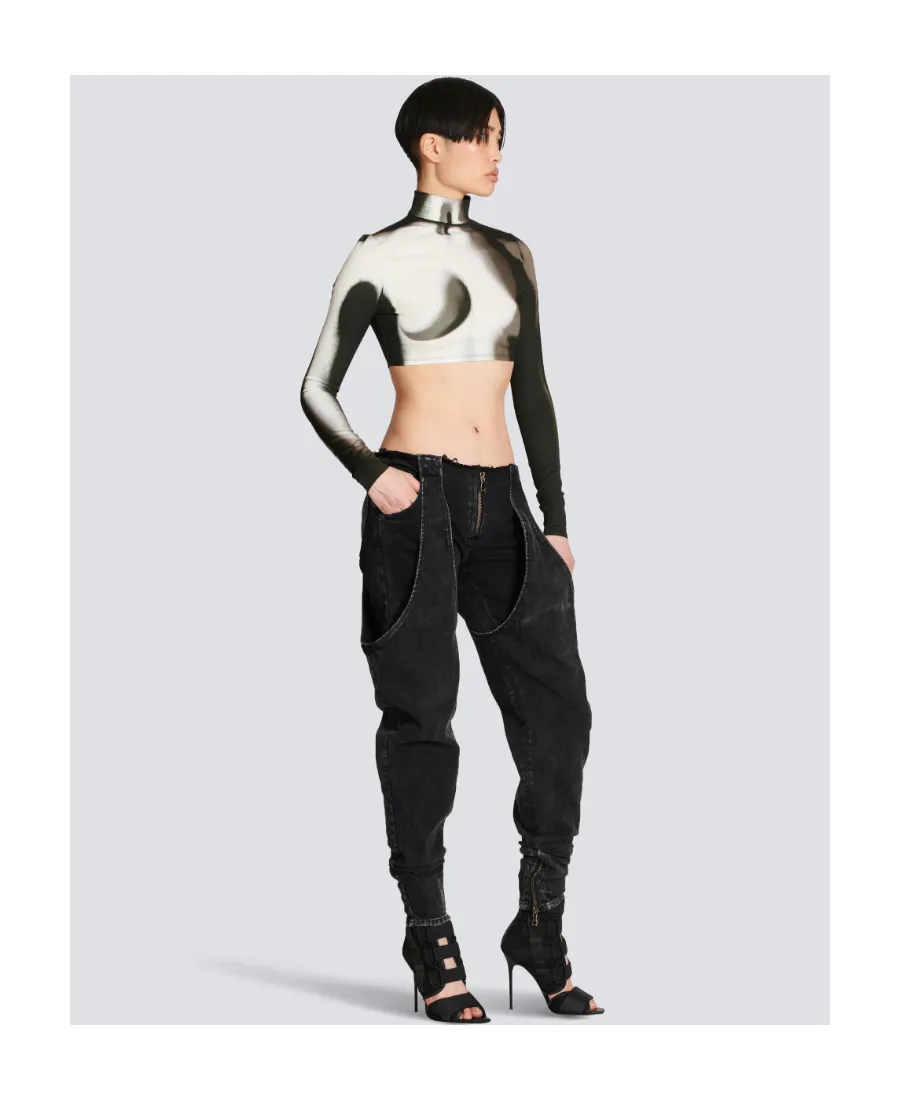 Low Rise Layered Jeans