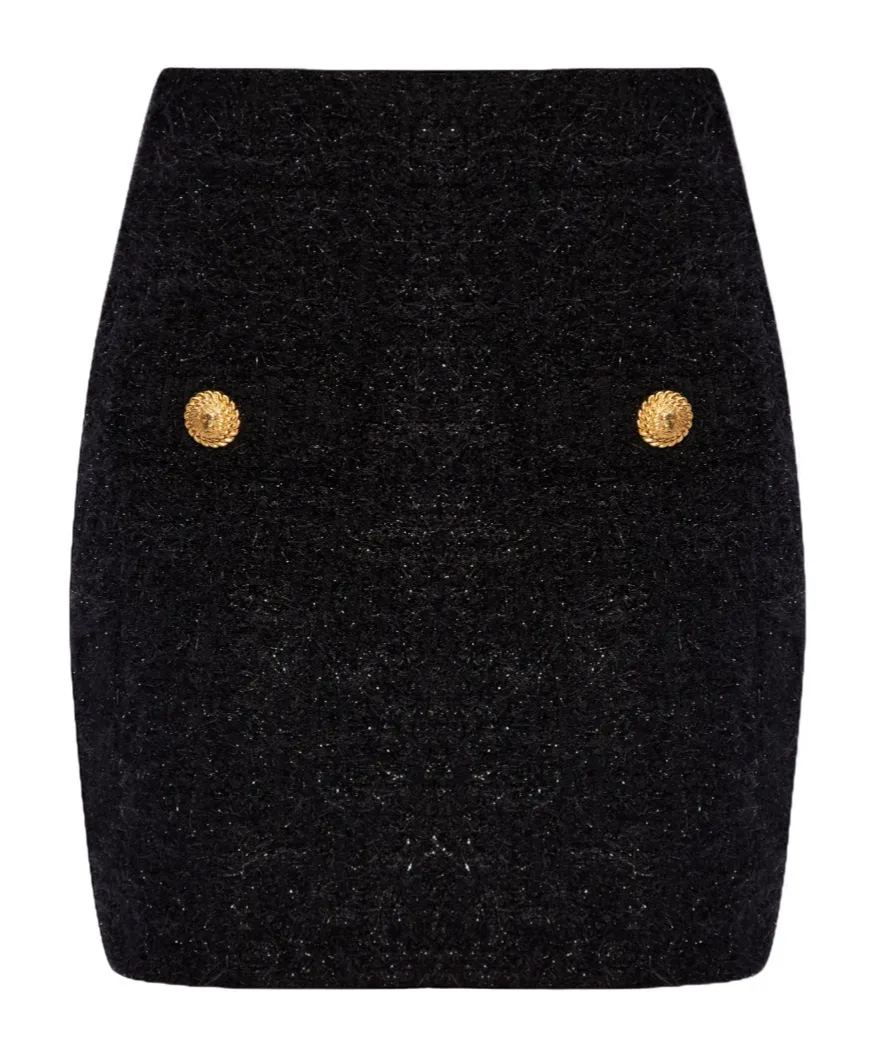 Tweed Mini Skirt