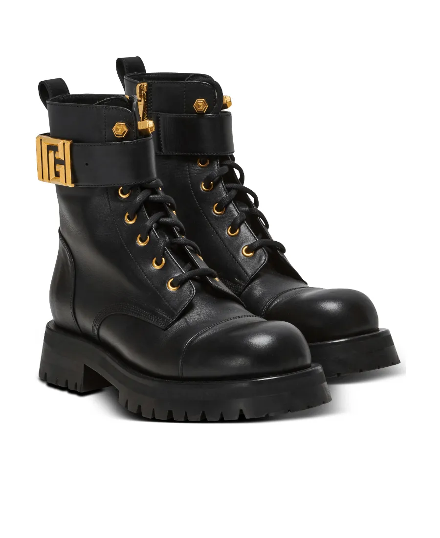 Romy Army Boots