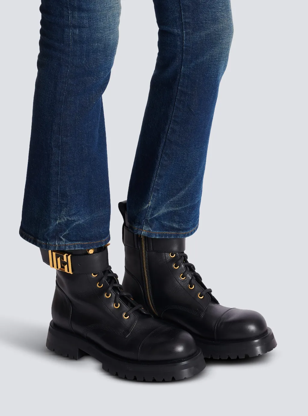 Romy Army Boots