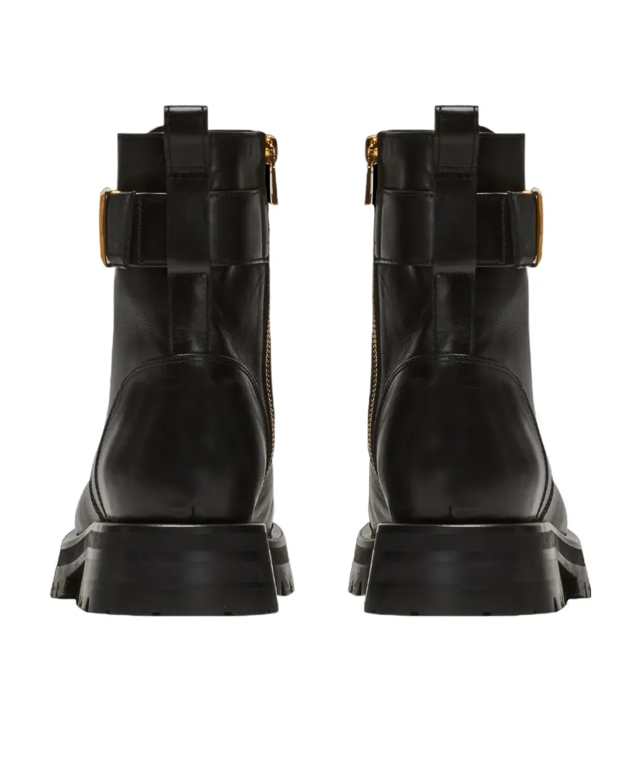 Romy Army Boots