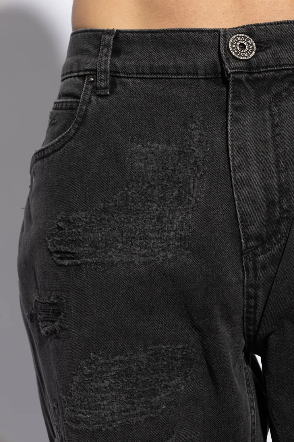 Straight Leg Cargo Jeans