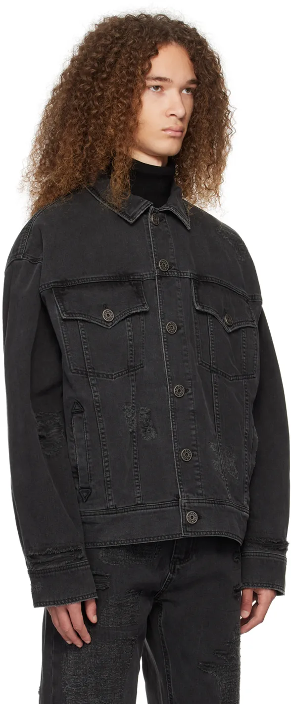 Distressed Denim Jacket
