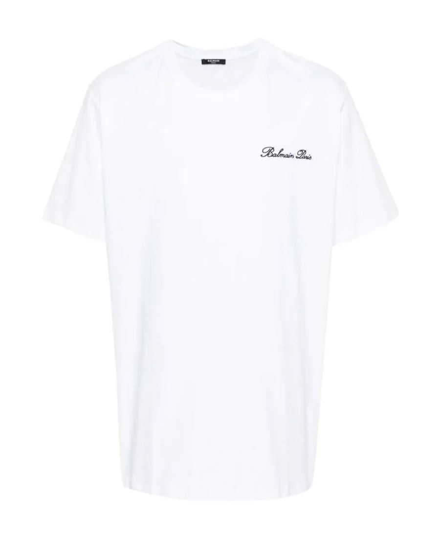 Logo Embroidered Crewneck T-Shirt