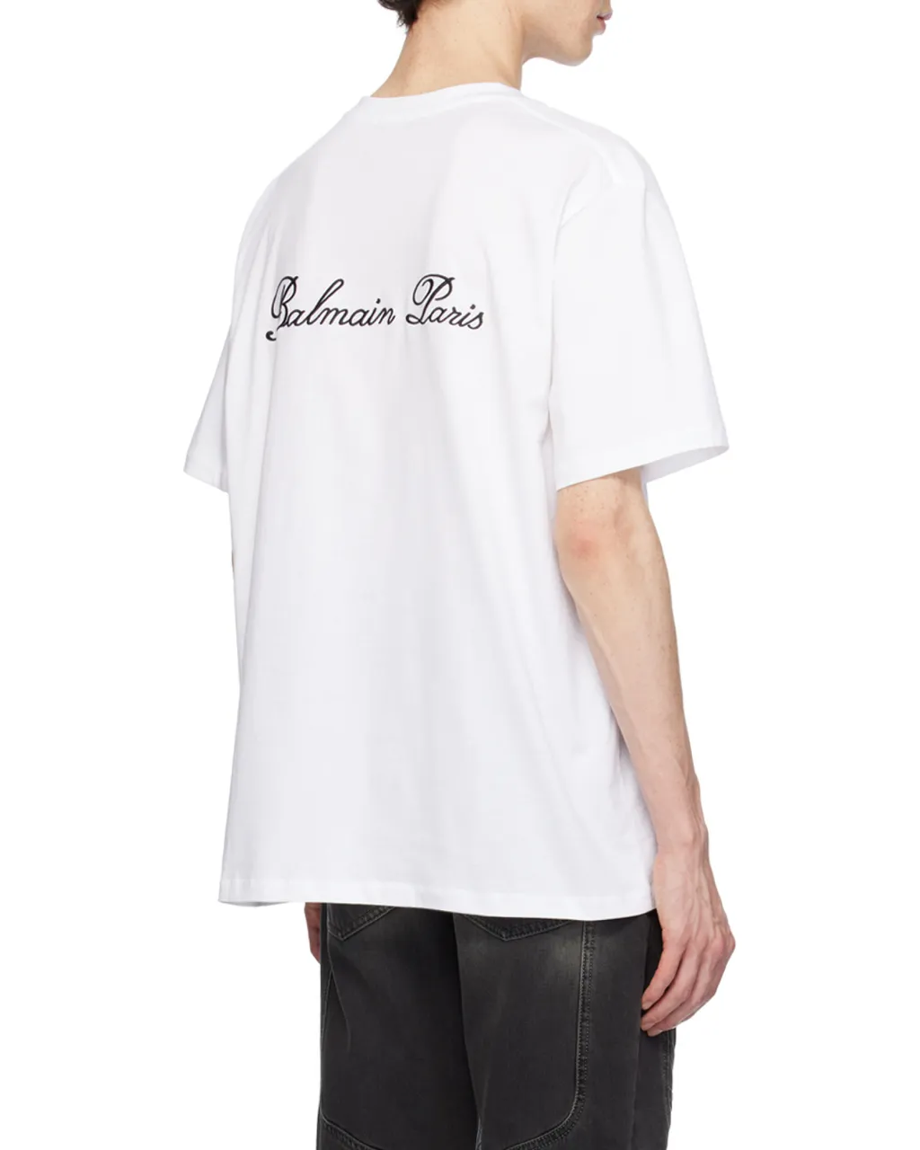 Logo Embroidered Crewneck T-Shirt
