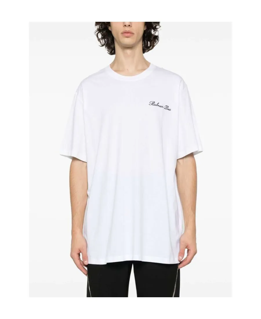 Logo Embroidered Crewneck T-Shirt