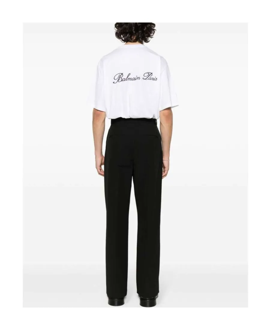 Logo Embroidered Crewneck T-Shirt