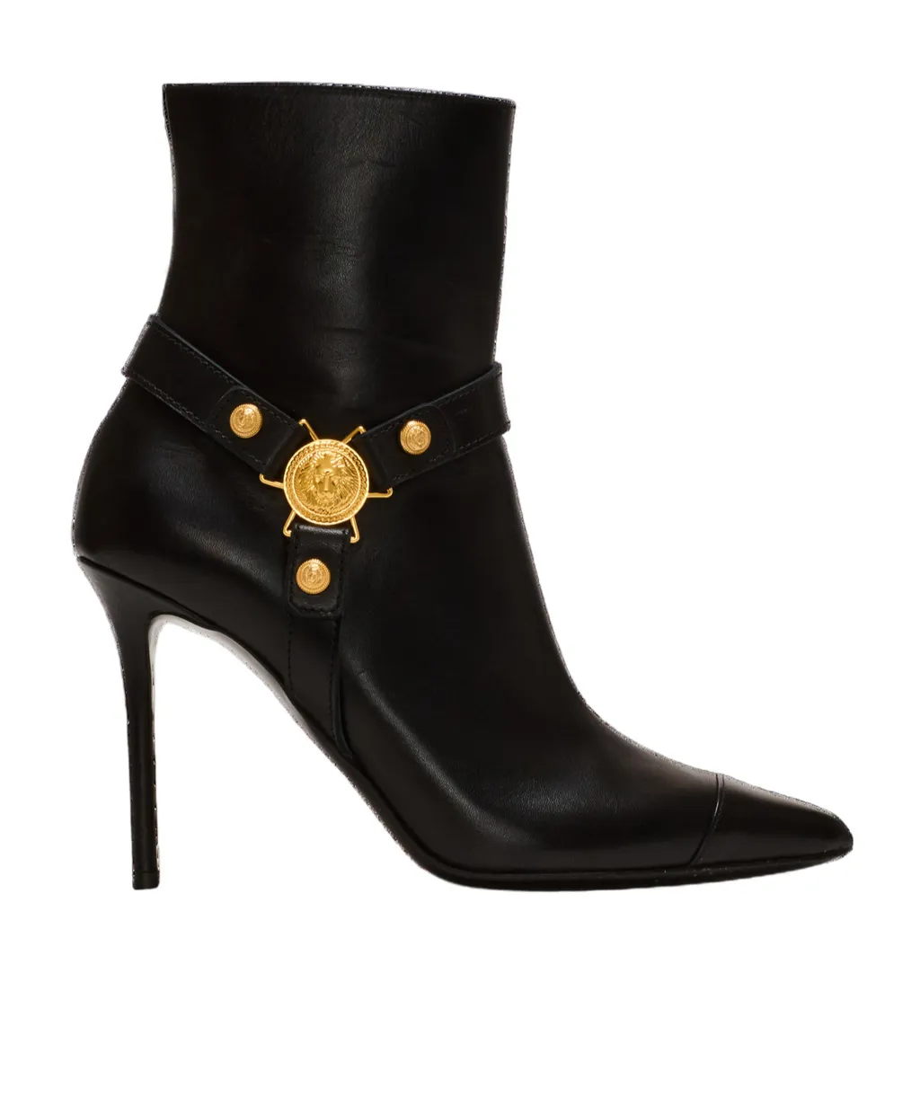 Eva Pointed-Toe Ankle Boots