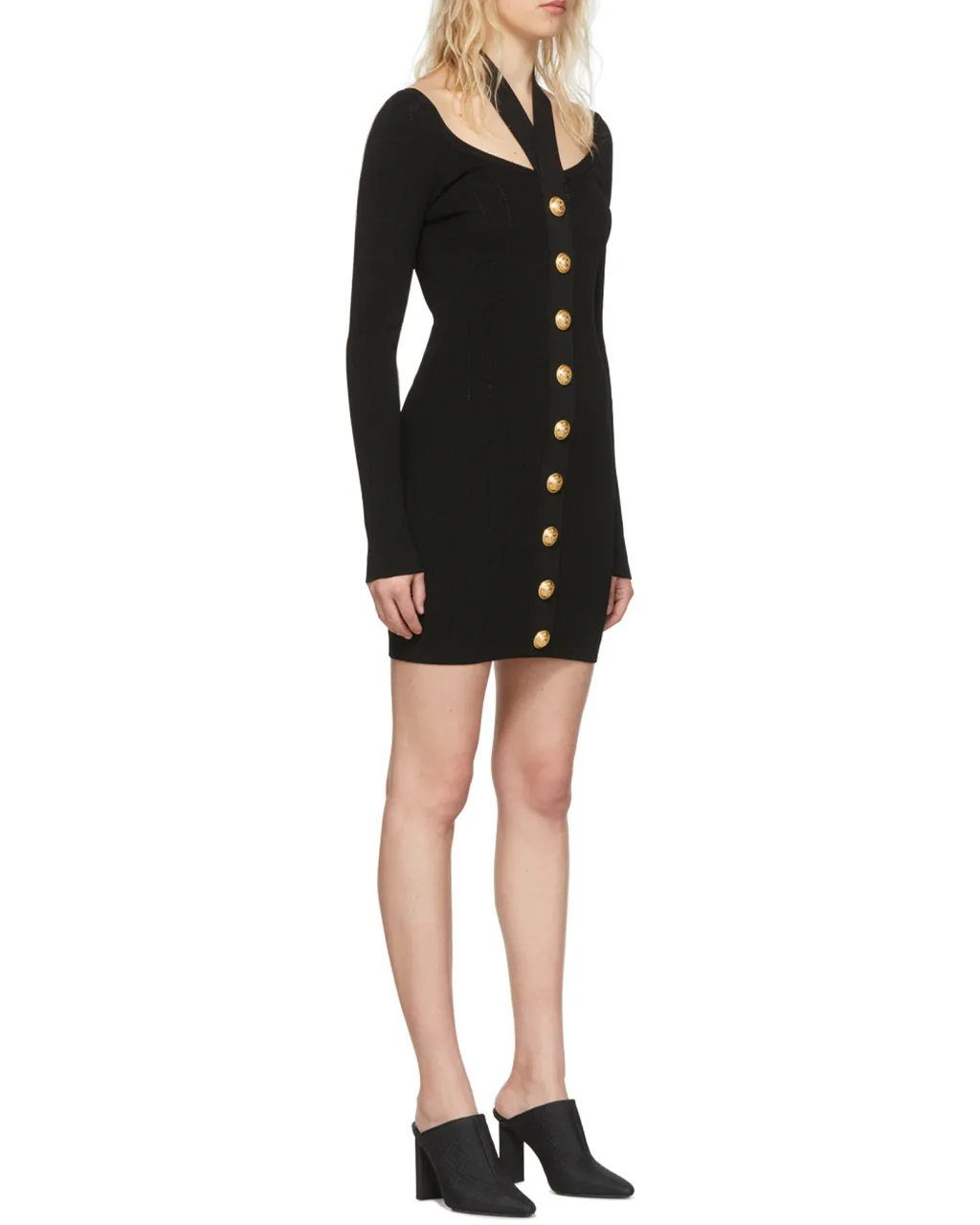 Backless Knitted Dress