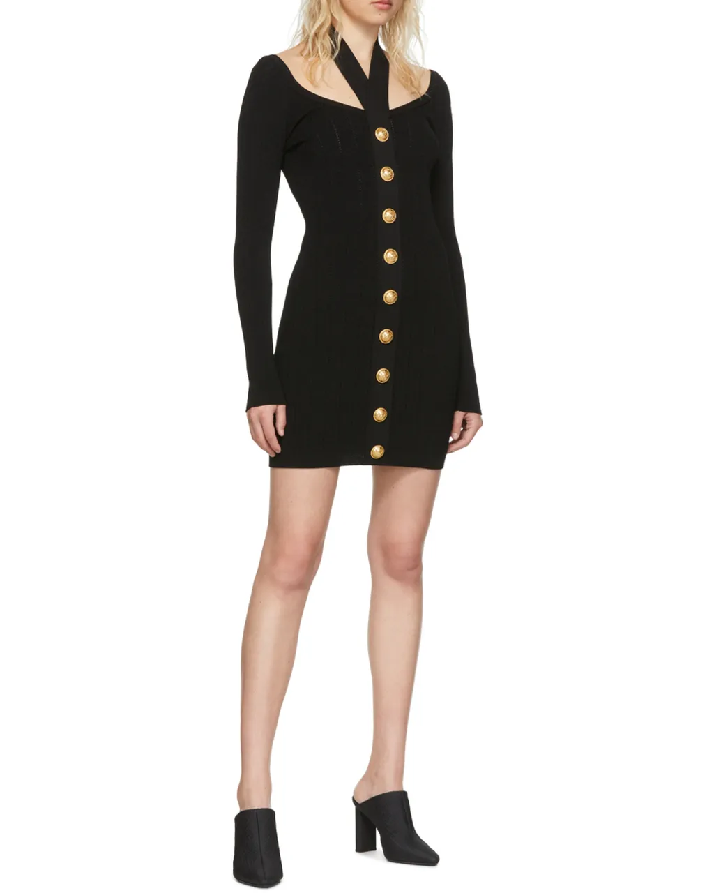 Backless Knitted Dress