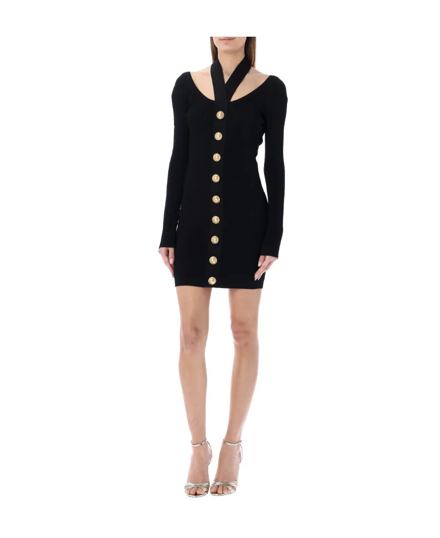 Backless Knitted Dress