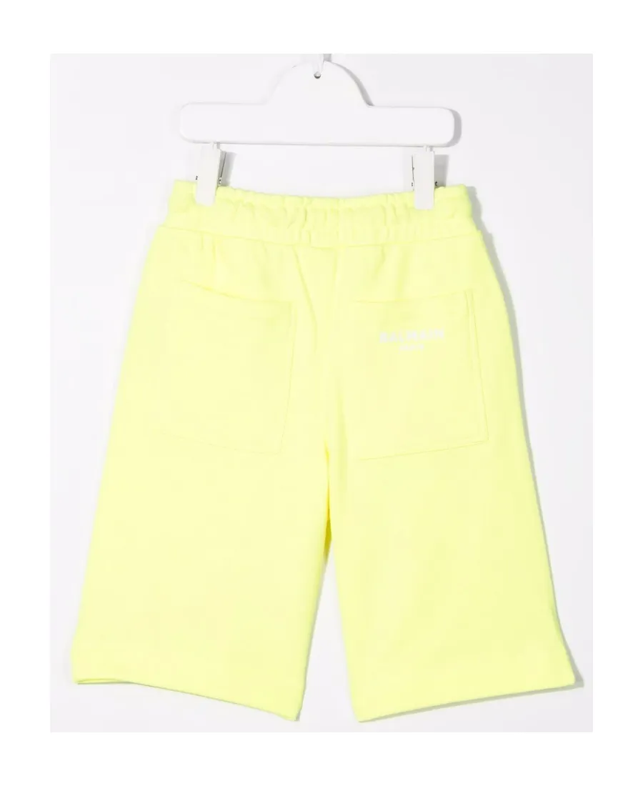 Logo Print Track Shorts