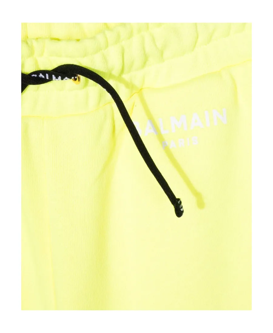 Logo Print Track Shorts