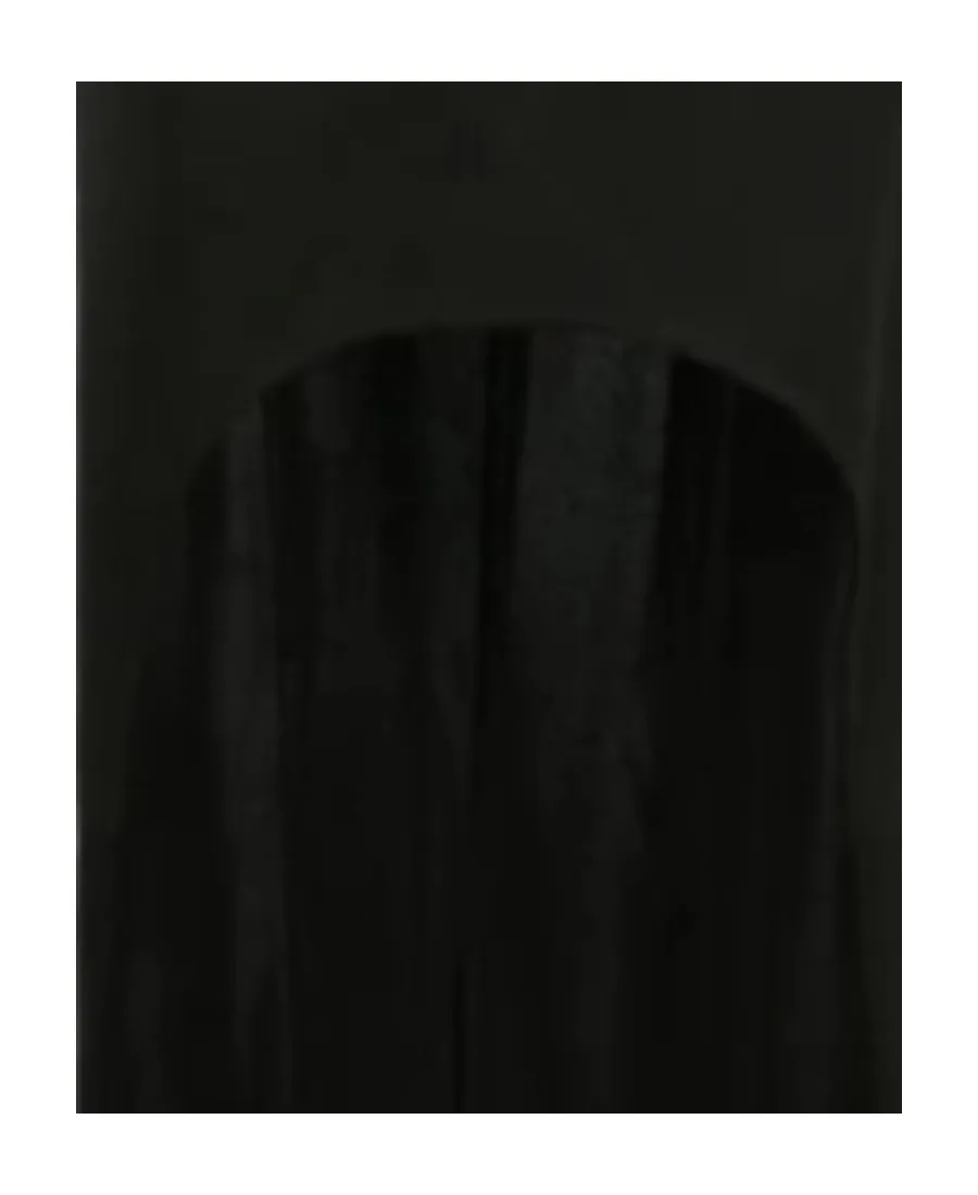Long Black Jersey Dress