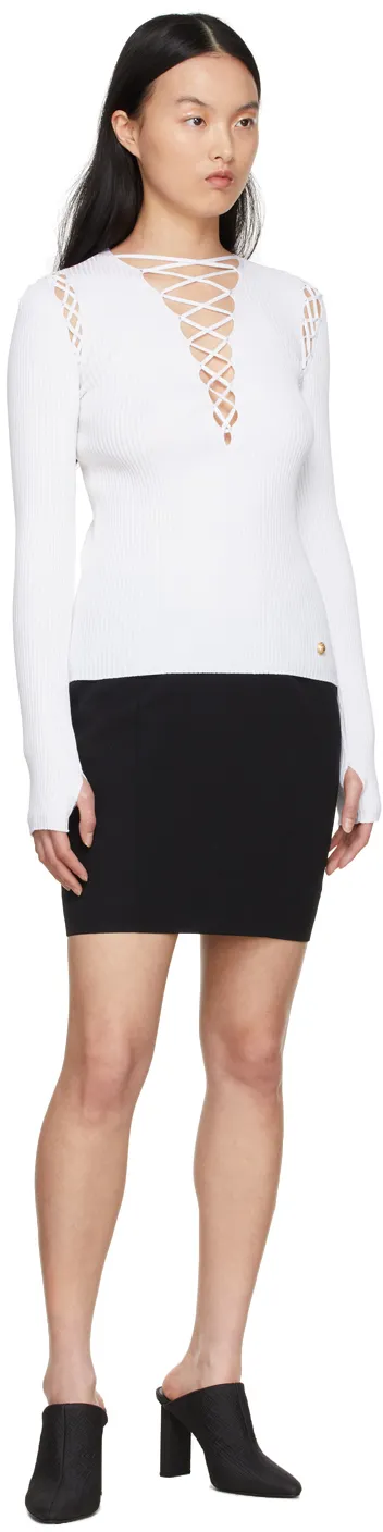 Short Knit Skirt