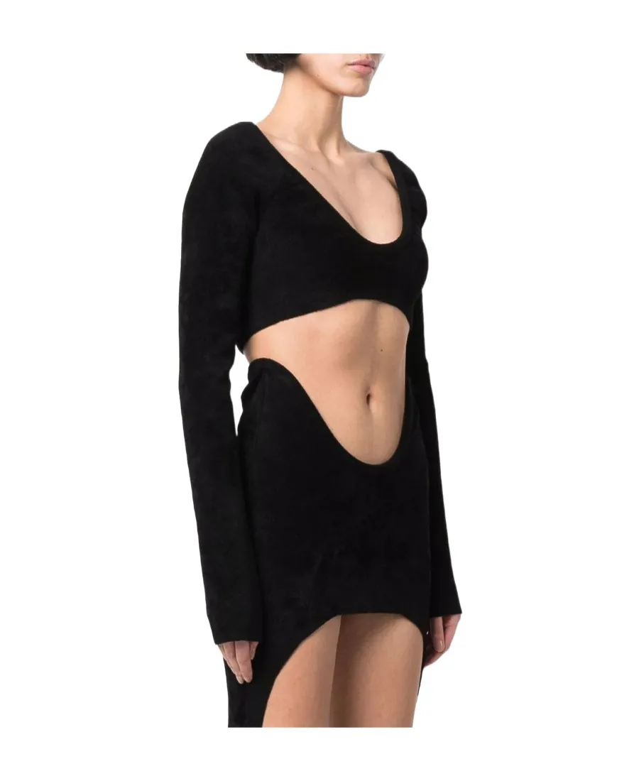 Black Velvet Top