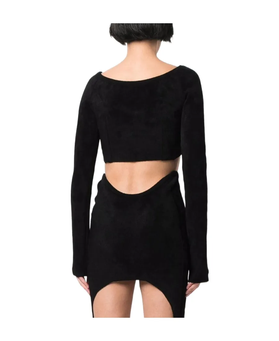 Black Velvet Top