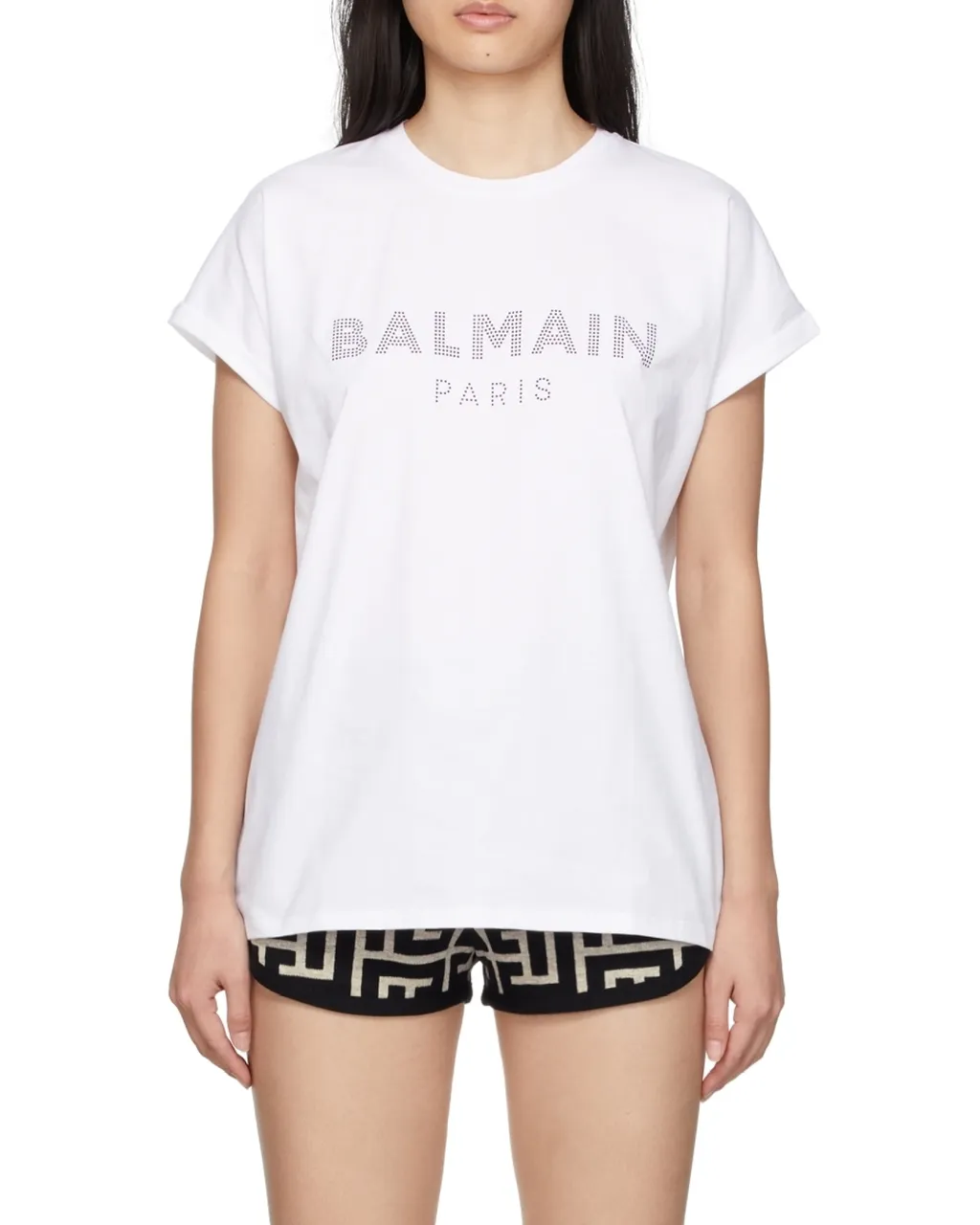 Logo Embellished Crewneck T-Shirt