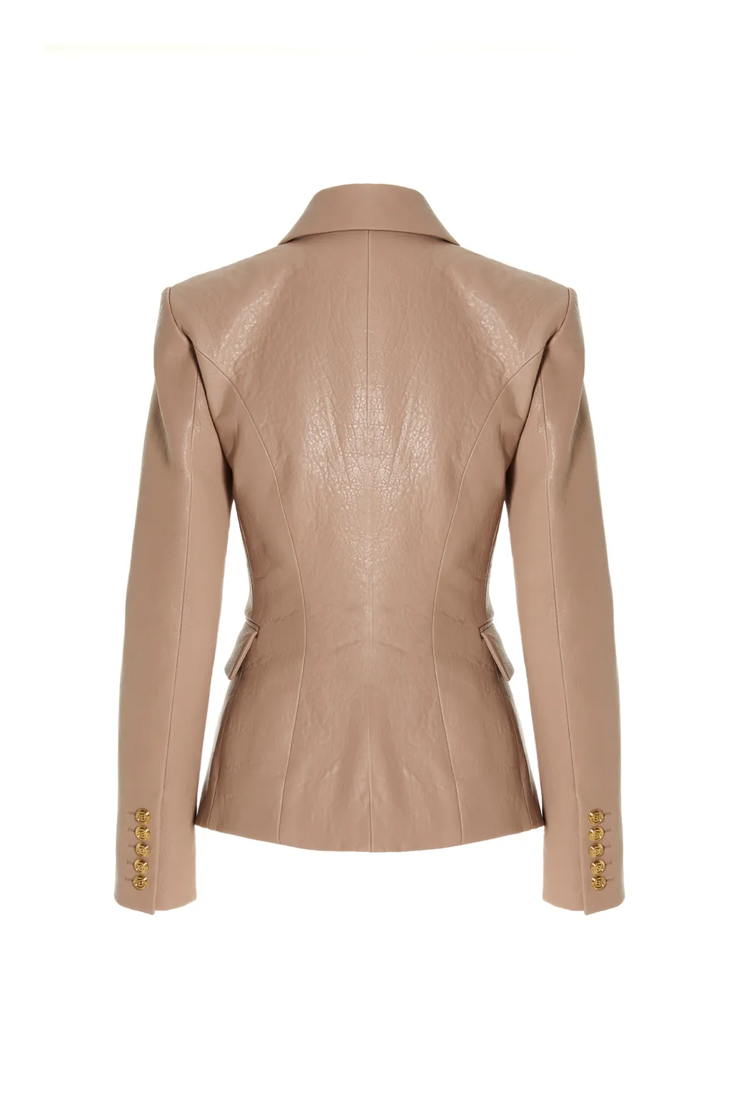Bubble Leather Jacket