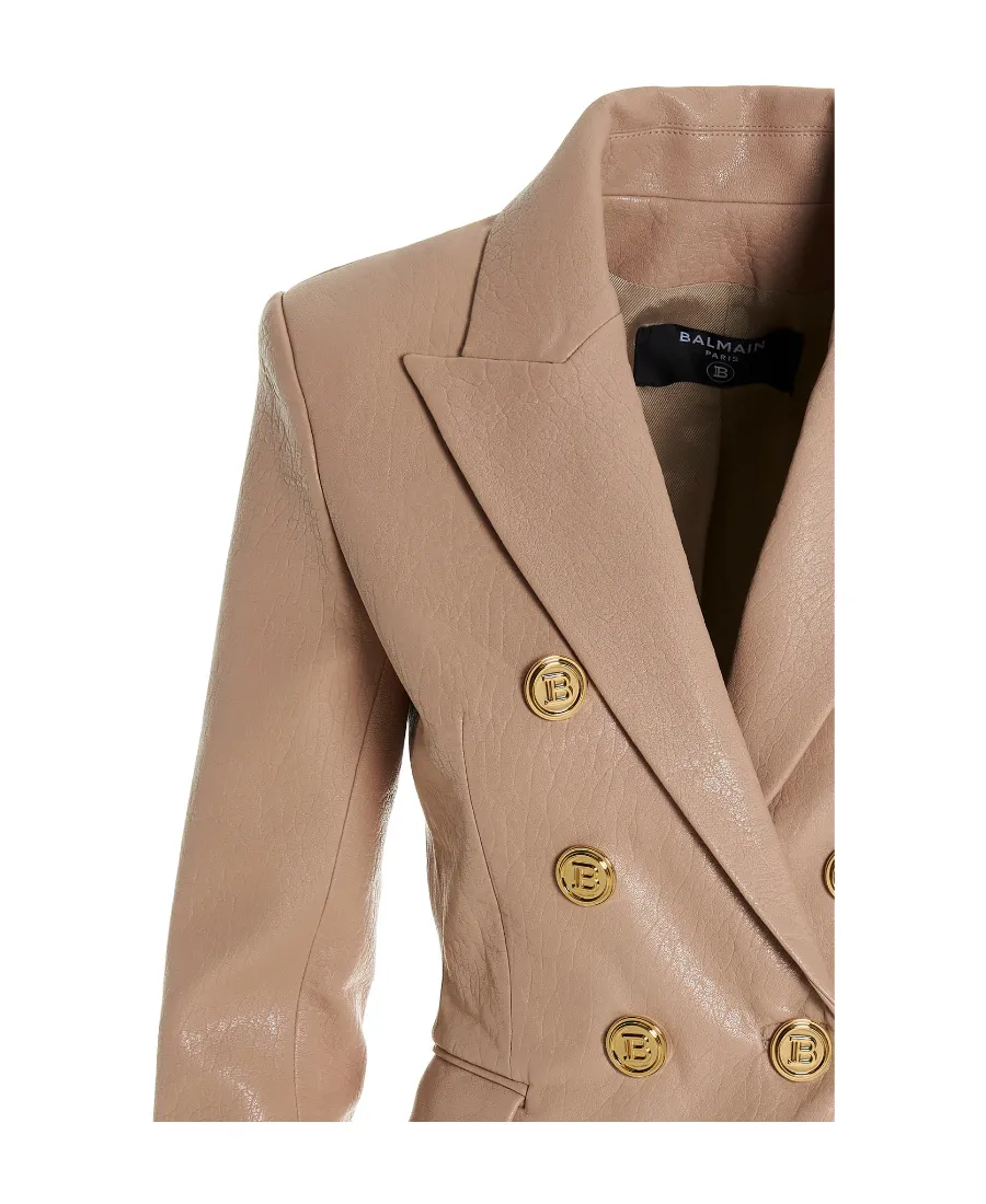 Bubble Leather Jacket