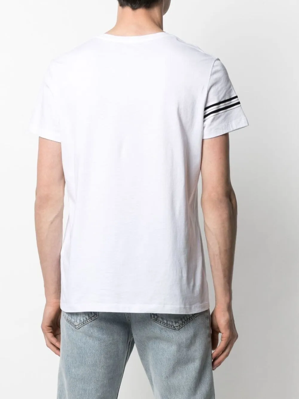Flocked-Logo T-Shirt