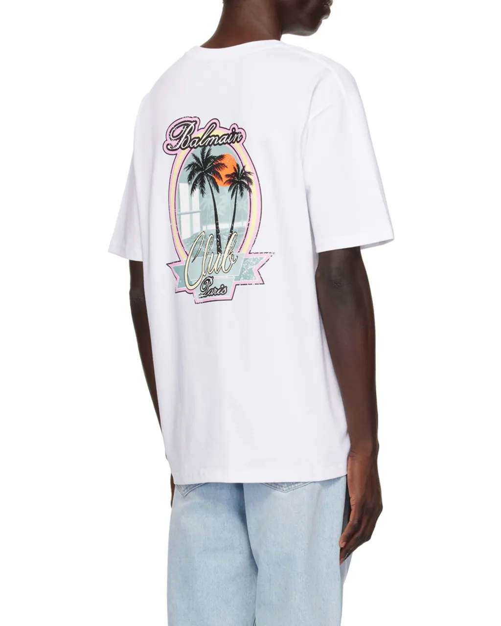 Club Balmain Signature Printed T-Shirt