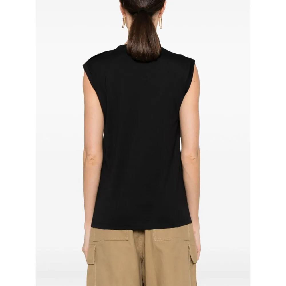 Logo Printed Sleeveless Tank Top